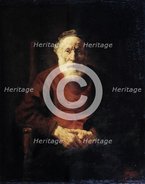 'Portrait of an old man in Red', 1652-1654.  Artist: Rembrandt Harmensz van Rijn    