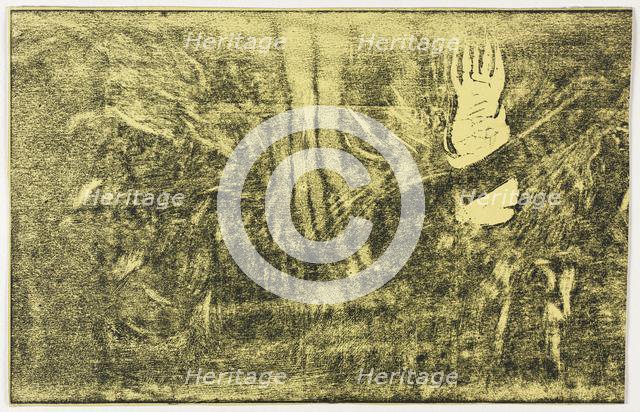 Noa Noa: The Devil Speaks (Mahna No Varua Ino) (recto), 1893-1894. Creator: Paul Gauguin (French, 1848-1903).