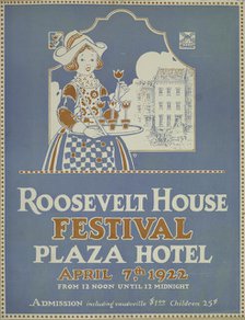 Roosevelt house festival, c1922. Creator: Unknown.
