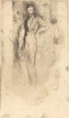 F. R. Leyland, c. 1870/1873. Creator: James Abbott McNeill Whistler.