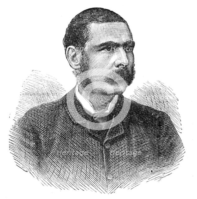 Mr. W. H. M. Christie, M.A., F.R.S. the new Astronomer Royal, 1881. Creator: Unknown.