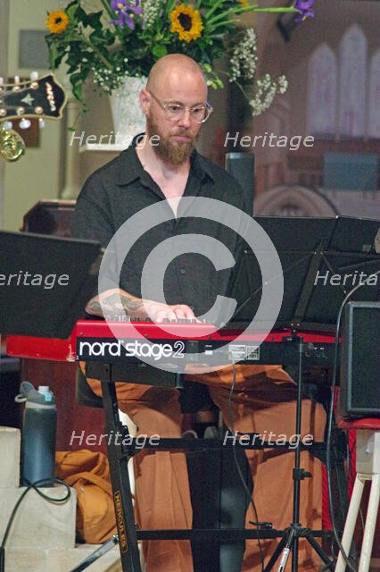 Oli Howe, Zoe Francis and Friends, Chris Coull Promotion, St Andrew’s Church, Hove, July 2025. Creator: Brian O'Connor.