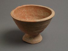 Footed Cup, Coptic, 1st century B.C.-4th century A.D.. Creator: Unknown.