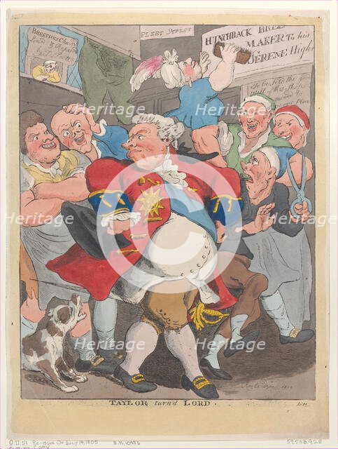 Taylor turn'd Lord, 1812., 1812. Creator: Unknown.