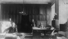 Treasury Department - employees in Mr. McClellend's room, between 1890 and 1950. Creator: Frances Benjamin Johnston.