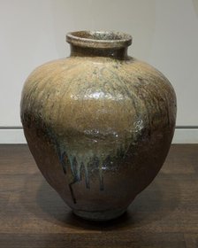 Tokoname-Ware Jar, 15th century. Creator: Unknown.