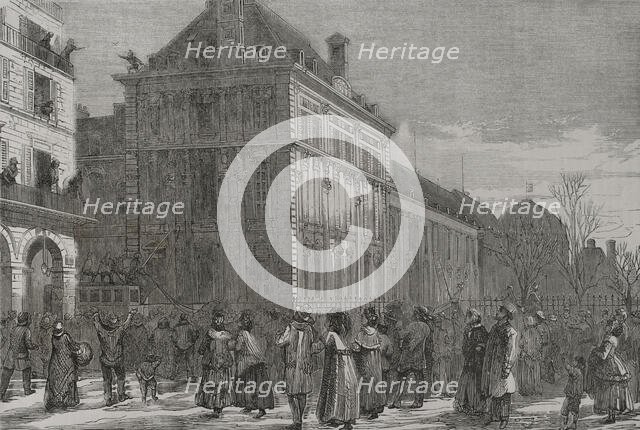 Franco-Prussian War (1870-1871): Siege of Paris (19 September 1870 to 28 January 1871), 1871. Creator: Unknown.