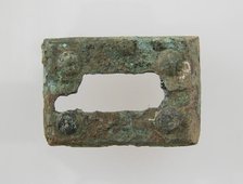 Rectangular Plaque, Frankish, 500-700. Creator: Unknown.