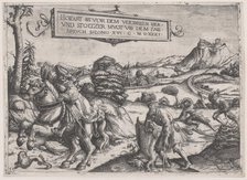 Pride goeth before a fall, 1531. Creator: Christoph Bockstorffer.