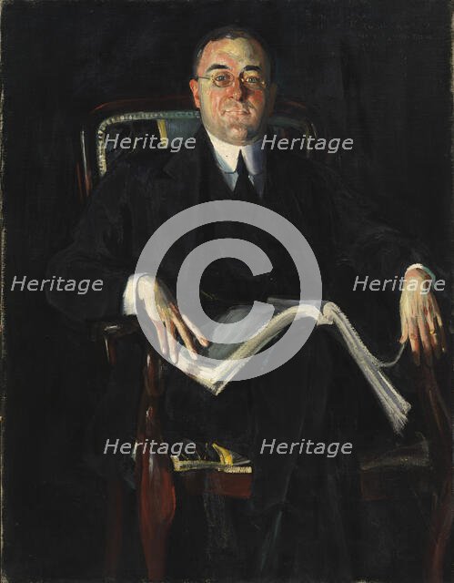 Boris Alexandrovich Bakhmeteff, Russian Ambassador. Creator: Ossip Perelma.