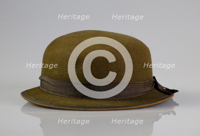 Hat, American, ca. 1870. Creator: Unknown.