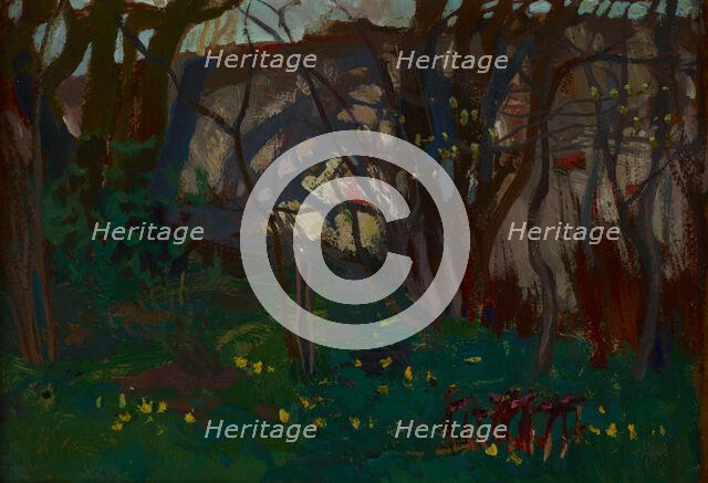 Botanical Garden, 1905. Creator: Jan Stanislawski.