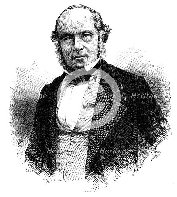 Rowland Hill, (1795-1879), 19th century. Artist: Unknown