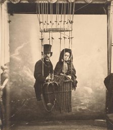 [Nadar with His Wife, Ernestine, in a Balloon], ca. 1865, printed 1890s. Creator: Nadar.