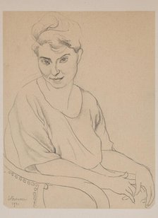 La Roumaine, 1921. Creator: Roger de la Fresnaye.