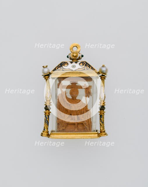 Double-Sided Pendant with the Deposition and the Resurrection, Spain, 16th century. Creator: Unknown.