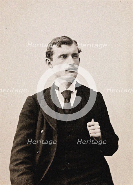 Edvard Munch, c. 1889. Artist: Anonymous  