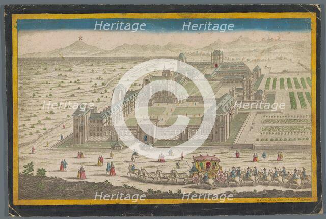 View of Château de Vincennes, 1745-1775. Creator: Anon.