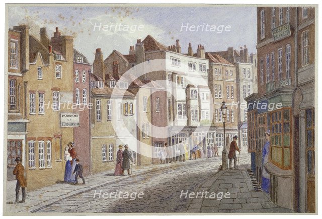 St Martin's Lane, Westminster, London, c1865.                                    Artist: JT Wilson