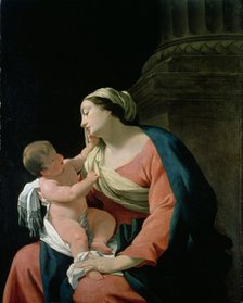 The Virgin and Child (of the Column), c1639-1640. Artist: Simon Vouet.