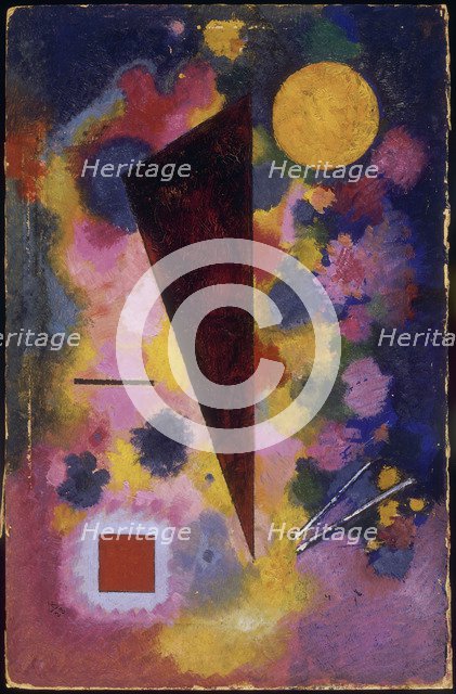 Bunter Mitklang (Résonance multicolore) , 1928.