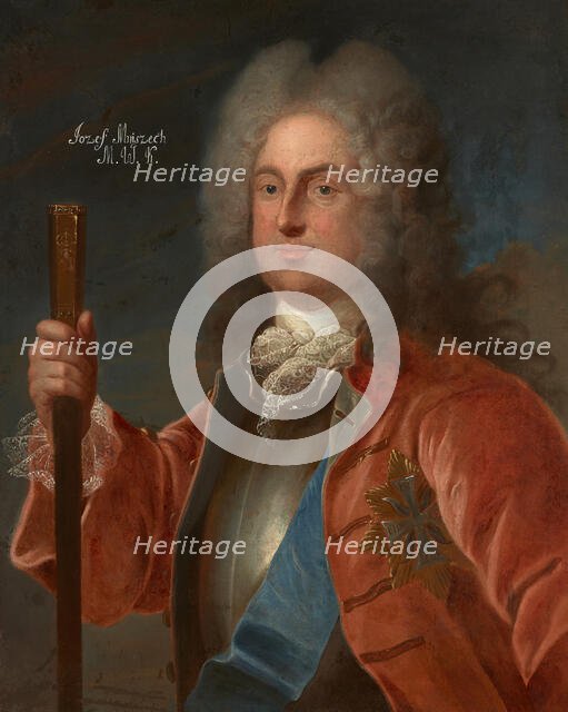 Portrait of Józef Wandalin Mniszch (1670-1747), Grand Marshal of the Crown, 2nd half of 18th century Creator: Unknown.