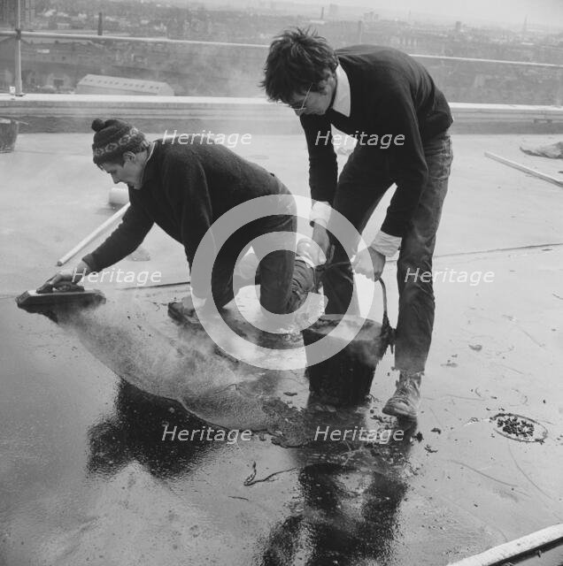 Doddington Estate, Battersea, Wandsworth, London, 08/04/1969. Creator: John Laing plc.
