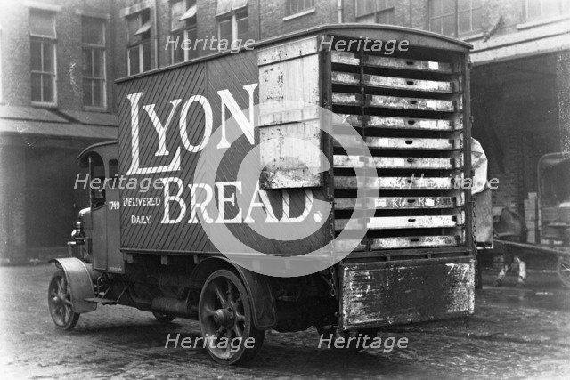 Lyons bread delivery van. Artist: Unknown