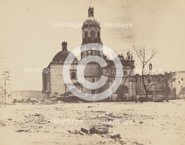 [Prison, Capuchin Convent], 1867. Creator: François Aubert.