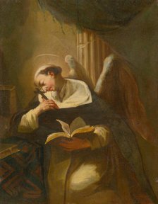 Kneeling Meditating Saint, 1750-1770. Creator: Unknown.
