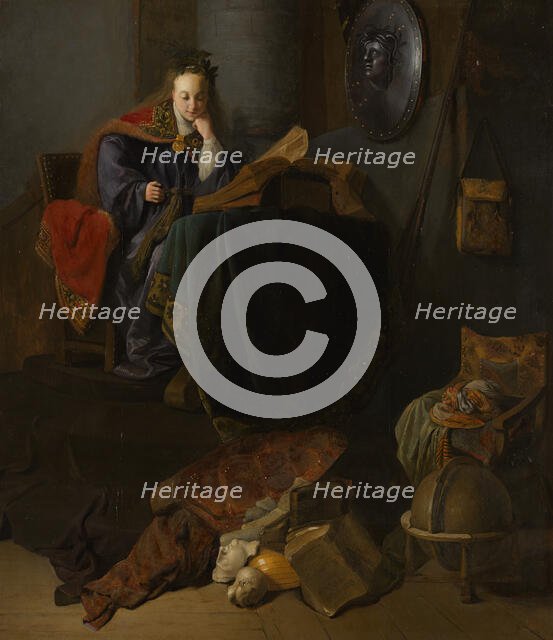 Minerva, 1630. Creator: Rembrandt Harmensz van Rijn.