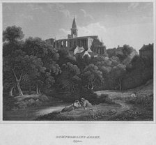 'Dunfermline Abbey, Fifeshire', 1814. Artist: John Greig.