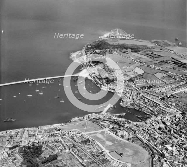 Brixham Harbour and town, Devon, 1947. Artist: Aerofilms.
