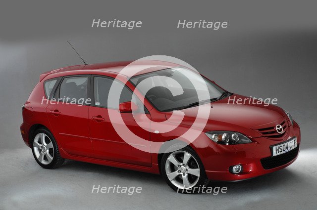 2004 Mazda 3. Artist: Unknown.