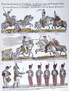 'Popular image of the Napoleonic wars', 19th century. Artist: Unknown