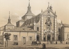 Discalced Carmelite Old Convent, designed in 1730 by Pedro de Ribera and finished in 1748, engrav…