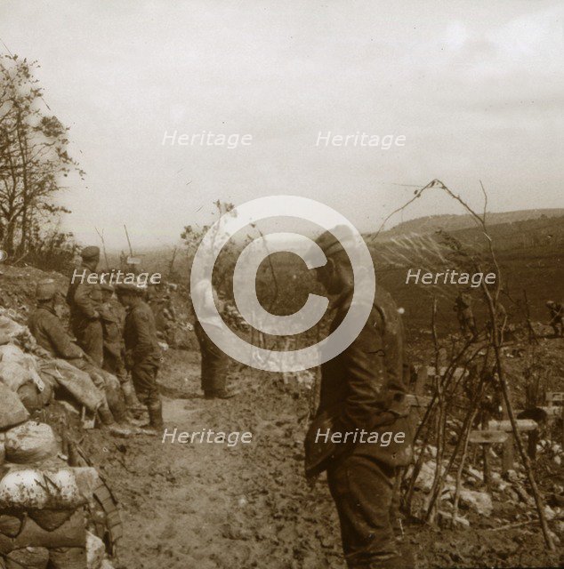 German front line, Verdun, northern France, c1914-c1918. Artist: Unknown.