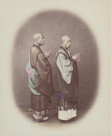 Priest or Zen Shu, 1868. Creator: Felice Beato.