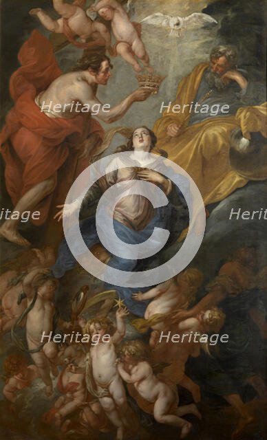 Coronation of Mary. Creator: Workshop of Thomas Willeboirts Bosschaert.