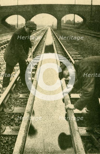 'Deepening the Water-Troughs', 1930. Creator: Unknown.