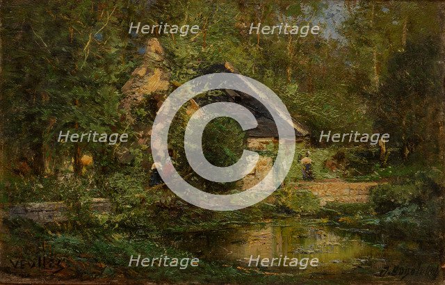 Mill in Veules, 1882-1883.