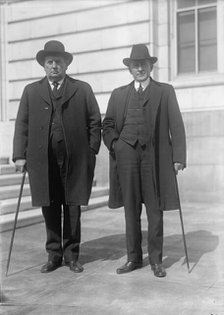 John Hollis Bankhead, Rep. from Alabama, with Son, William B. Bankhead, 1917. Creator: Harris & Ewing.