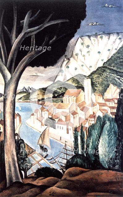 'Martigues (Harbour in Provence)', 1913. Creator: Andre Derain.