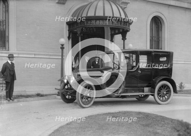 British Commission To U.S. - At Long Residence, 1917. Creator: Harris & Ewing.