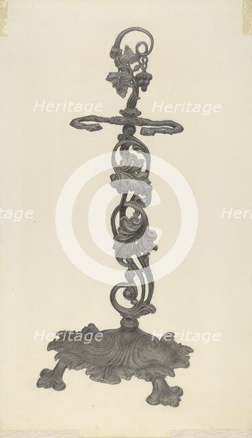 Umbrella Stand, c. 1940. Creator: Milton Grubstein.