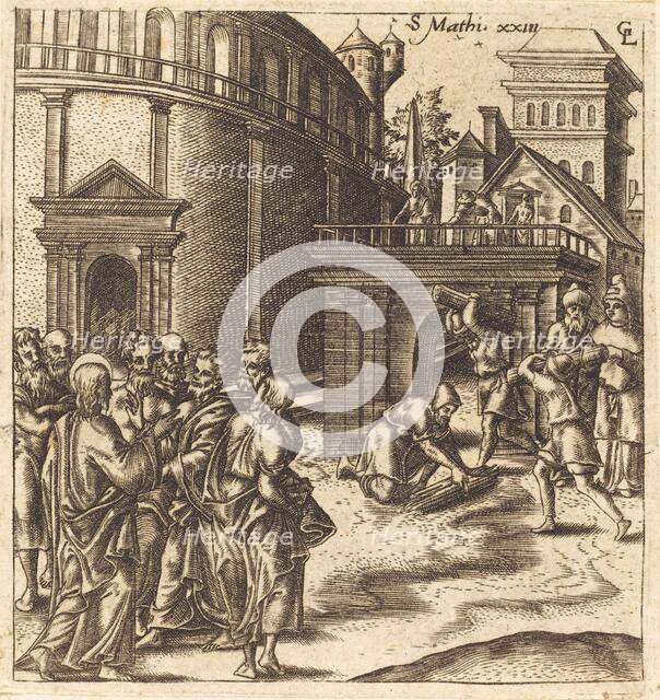 Christ Denounces the Scribes and Pharisees, probably c. 1576/1580. Creator: Leonard Gaultier.