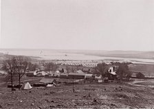 Quartermaster and Ambulance Camp, Brandy Station, Virginia, 1861-65. Creator: Tim O'Sullivan.