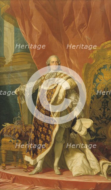 Louis XV of France (1710-1774), 1765. Creator: Carle van Loo.