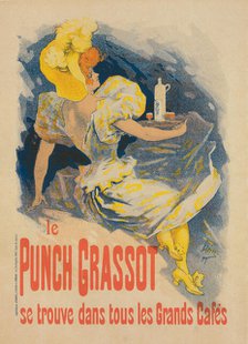 Affiche pour le "Punch Grassot", c1896. Creator: Jules Cheret.