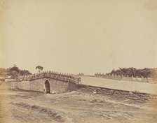 Bridge of Palichian Near Pekin, the Scene of the Fight with Imperial Chinese..., September 21, 1860. Creator: Felice Beato.